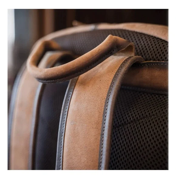 STS Ranchwear Brown and Tan Backpack - Picture 2 of 4